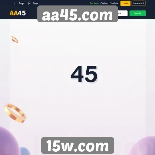 Plataforma aa45.com atrai jogadores com promoções
