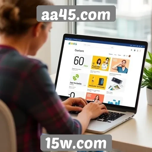 Novas funcionalidades do site aa45 com foco em acessibilidade